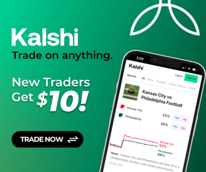 Kalshi prediction markets — new traders Get $10!